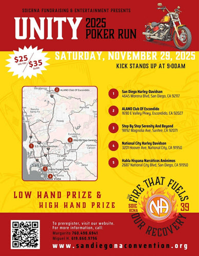 5th Annual Unity Motorcycle Poker Run - SINGLE Rider ticket